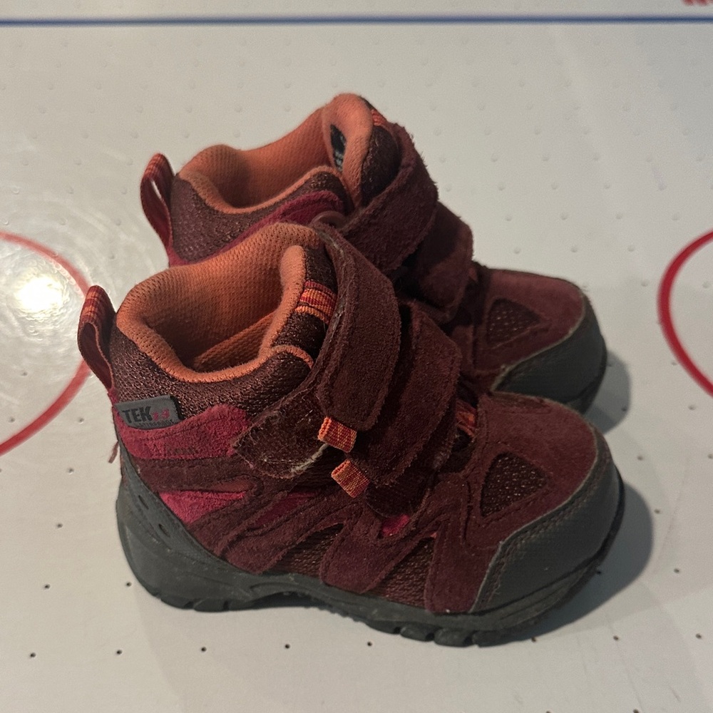 Ll bean kids' Burgundy Hiking Shoes